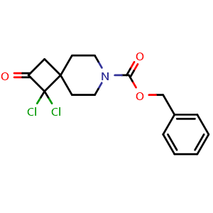 benzyl 1,1-dichloro-2-oxo-7-azaspiro[3.5]nonane-7-carboxylate