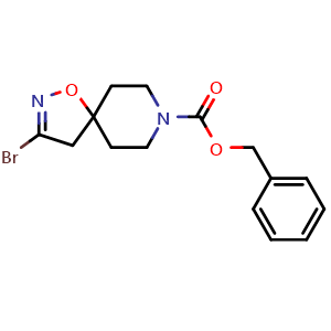 benzyl 3-bromo-1-oxa-2,8-diazaspiro[4.5]dec-2-ene-8-carboxylate
