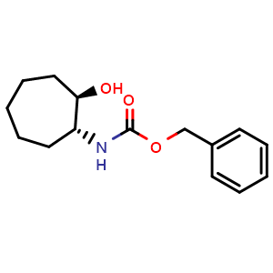 benzyl N-[(1R,2R)-2-hydroxycycloheptyl]carbamate