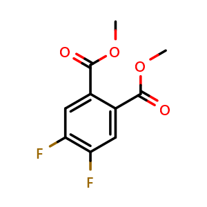 Chemical structure of dimethyl 4,5-difluorophthalate , CAS 18959-32-5, AChemBlock X216071