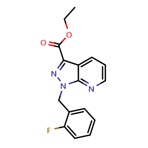 ethyl 1-(2-fluorobenzyl)-1h-pyrazolo[3,4-b]pyridine-3-carboxylate