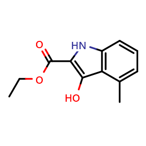 ethyl 3-hydroxy-4-methyl-1H-indole-2-carboxylate