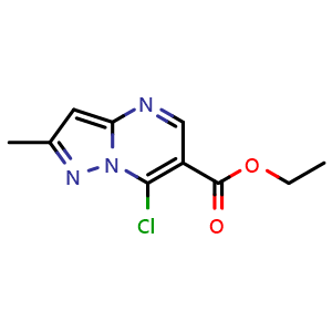 ethyl 7-chloro-2-methylpyrazolo[1,5-a]pyrimidine-6-carboxylate
