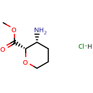 methyl (2S,3R)-3-aminotetrahydropyran-2-carboxylate hydrochloride