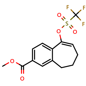 methyl 9-(trifluoromethanesulfonyloxy)-6,7-dihydro-5H-benzo[7]annulene-3-carboxylate