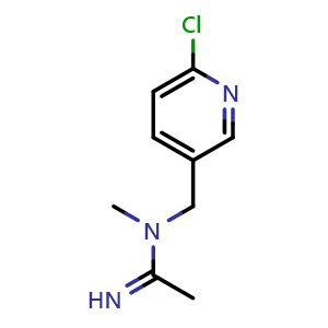 N-[(6-chloropyridin-3-yl)methyl]-N-methylethanimidamide
