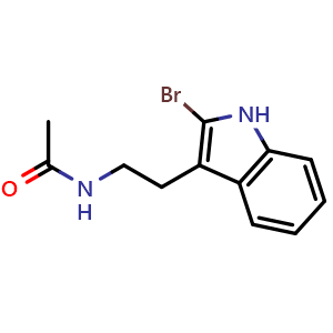 N-[2-(2-bromo-1H-indol-3-yl)ethyl]acetamide