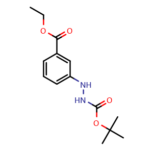 Tert-butyl 2-(3-(ethoxycarbonyl)phenyl) Hydrazinecarboxylate 95% 