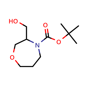 tert-butyl 3-(hydroxymethyl)-1,4-oxazepane-4-carboxylate