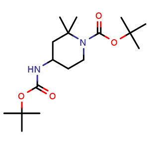 tert-butyl 4-((tert-butoxycarbonyl)amino)-2,2-dimethylpiperidine-1-carboxylate