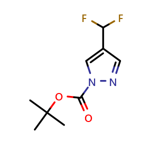 tert-butyl 4-(difluoromethyl)-1H-pyrazole-1-carboxylate