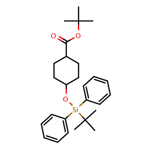 tert-butyl 4-[(tert-butyldiphenylsilyl)oxy]cyclohexane-1-carboxylate