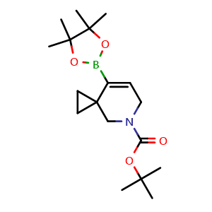 tert-butyl 8-(4,4,5,5-tetramethyl-1,3,2-dioxaborolan-2-yl)-5-azaspiro[2.5]oct-7-ene-5-carboxylate