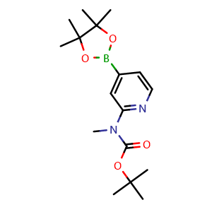tert-butyl N-methyl-N-[4-(4,4,5,5-tetramethyl-1,3,2-dioxaborolan-2-yl)pyridin-2-yl]carbamate
