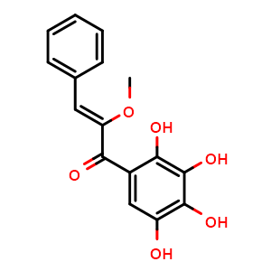 Chemical structure of Tetrahydroxymethoxychalcone , CAS 197227-39-7, AChemBlock X217023