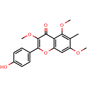 Chemical structure of Tetramethylkaempferol , CAS 16692-52-7, AChemBlock X217024