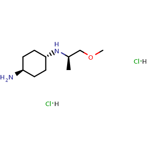 trans-N4-[(1R)-2-methoxy-1-methyl-ethyl]cyclohexane-1,4-diamine;dihydrochloride