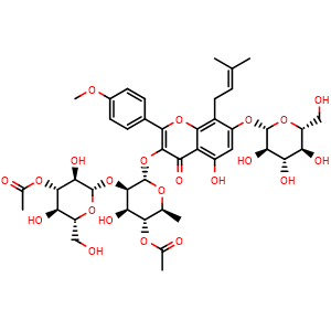 Chemical structure of Caohuoside E , CAS 174286-23-8, AChemBlock X217077