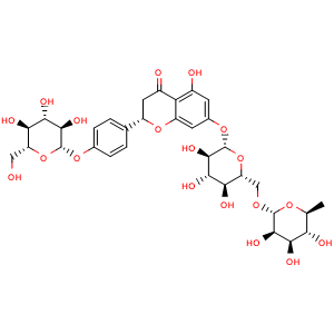 Chemical structure of Narirutin 4'-glucoside , CAS 17257-22-6, AChemBlock X217086