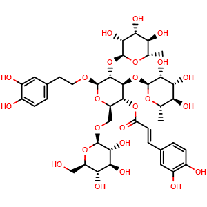 Chemical structure of 2'-Rhamnoechinacoside , CAS 1422390-59-7, AChemBlock X217090
