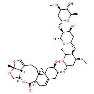 Chemical structure of Cynanoside F , CAS 1800029-50-8, AChemBlock X217096