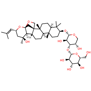 Chemical structure of Bacopaside V , CAS 620592-16-7, AChemBlock X217101