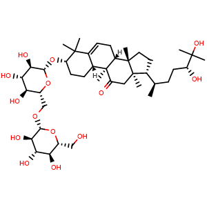 Chemical structure of 11-Oxomogroside IIA2 , CAS 2170761-37-0, AChemBlock X217112