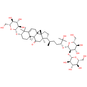 Chemical structure of 11-Oxomogroside IIIE , CAS 2096516-68-4, AChemBlock X217113