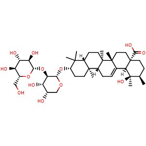 Chemical structure of Ilexside I , CAS 83725-19-3, AChemBlock X217116