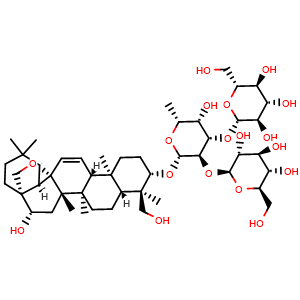 Chemical structure of Buddlejasaponin IV , CAS 139523-30-1, AChemBlock X217120