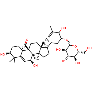 Chemical structure of 24-Hydroxymomordicine III , AChemBlock X217134