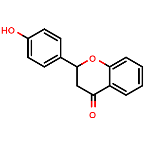 Chemical structure of 4'-Hydroxyflavanone , CAS 6515-37-3, AChemBlock X217168