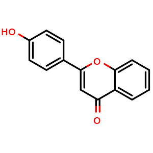 Chemical structure of 4'-Hydroxyflavone , CAS 4143-63-9, AChemBlock X217170