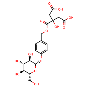 Chemical structure of Parishin G , CAS 952283-93-1, AChemBlock X217188