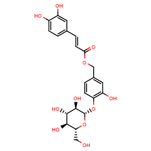 Chemical structure of Caffeoylcalleryanin , CAS 20300-49-6, AChemBlock X217204