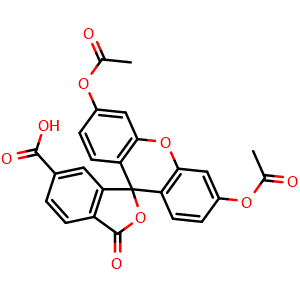 3',6'-diacetoxy-3-oxo-3H-spiro[isobenzofuran-1,9'-oxaanthracene]-6-carboxylic acid