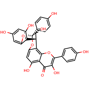 Chemical structure of Ephedrannin A , CAS 82001-39-6, AChemBlock X217271