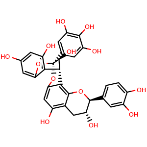 Chemical structure of Ephedrannin D1 , CAS 1592431-55-4, AChemBlock X217278
