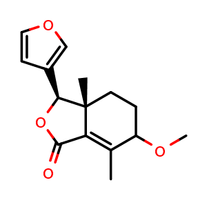 Chemical structure of 6-Methoxyfraxinellone , AChemBlock X217314