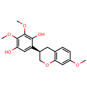 Chemical structure of Colutehydroquinone , CAS 181311-16-0, AChemBlock X217322