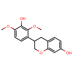 Chemical structure of Mucronulatol , CAS 20878-98-2, AChemBlock X217331