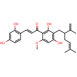 Chemical structure of Kuraridine , CAS 34981-25-4, AChemBlock X217384