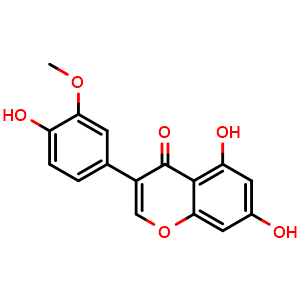 Chemical structure of 3'-O-Methylorobol , CAS 36190-95-1, AChemBlock X217410