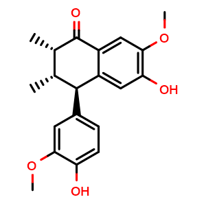 Chemical structure of Arisantetralone B , CAS 1161947-96-1, AChemBlock X217415