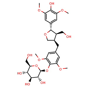 Chemical structure of Tortoside B (Manglieside E) , CAS 190655-17-5, AChemBlock X217427