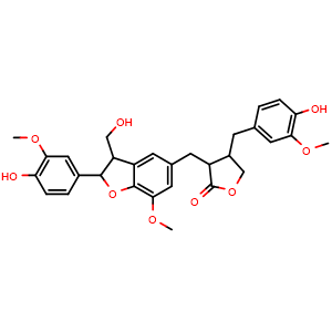 Chemical structure of Isolappaol A , CAS 131400-96-9, AChemBlock X217434
