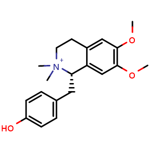Chemical structure of N-Methylarmepavine , CAS 74046-21-2, AChemBlock X217448