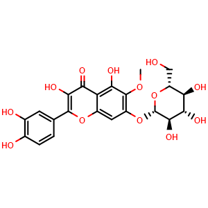 Chemical structure of Patulitrin , CAS 19833-25-1, AChemBlock X217465
