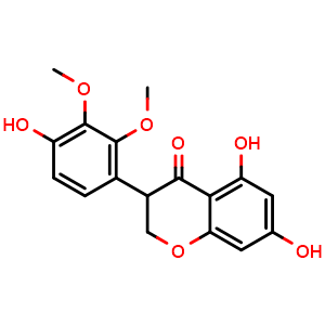 Chemical structure of Parvisoflavanone , CAS 49776-79-6, AChemBlock X217469