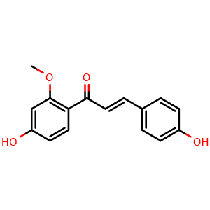 Chemical structure of 2'-O-Methylisoliquiritigenin , CAS 51828-10-5, AChemBlock X217500